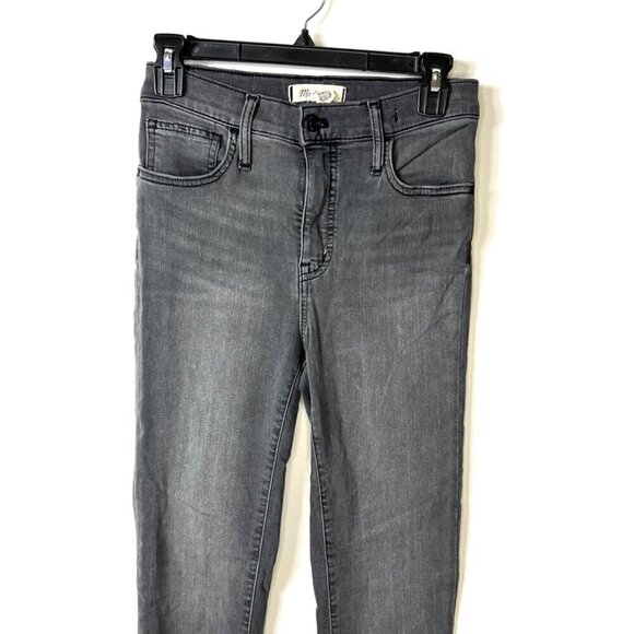 Madewell 10” high-rise skinny‎ black jeans - Picture 3 of 11